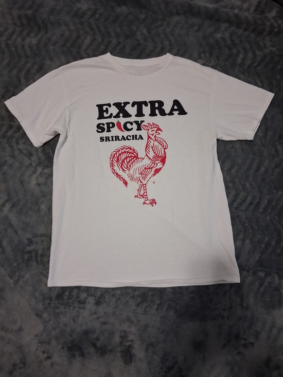 Other - Extra Spicy Sriracha Graphic Tee - White